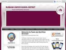 Tablet Screenshot of busdfoodservices.com